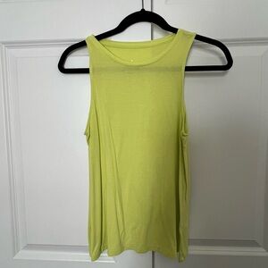 a new day Neon Green Tank Top